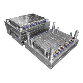 Émbolo de tubos aplicadores de plástico transparente moldeado por inyección de alta precisión de 1x48 cavidades de la jeringa (varilla de empuje) 