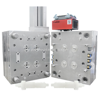 Molde de inyección de fábrica directa para ABS/PC/PP Corredor frío Doble Worm