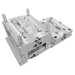 1*2 Moldo de inyección de fabricantes de moldes CNC para material de plástico PP Material