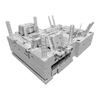 Molma de plástico de inyección de cavidad múltiple 1+2 para la cuchilla del ventilador PA6 ABS PP PC Material