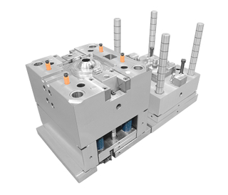Molde de inyección CNC Cesta de almacenamiento de corredores fríos PC/ABS Material