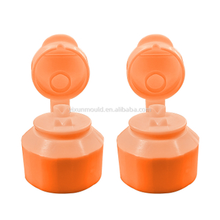 Tapas de botella de plástico para fabricantes de moldes de inyección y acabado acanalado de rosca diferente color y forma