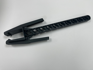 Molde de inyección para material resistente de PVC ABS PP con abrazadera para objetos grandes