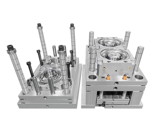 Hot Runner Runner fría, acabado pulido molde de inyección de plástico para PC/PA/PA66 ABS Producto doméstico y producto de plástico