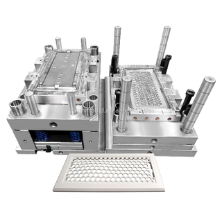 Molde de inyección de plástico de inyección ISO9001 certificado para respiraderos de plástico industrial PA6 ABS PP Material