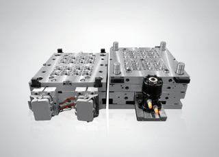 Molde de tapa para envasado de plástico engranaje de plástico del fabricante de molduras experimentado