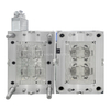 Molde de inyección CNC corredor frío con acabado pulido POM PA6+ 30GF Material