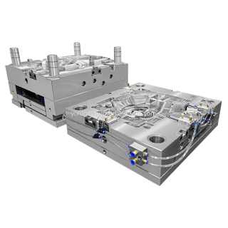Componentes moldeados de inyección de concha decorativa, piezas de plástico de alta precisión