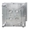 Molde de inyección de PA6 para piezas de plástico Runner fría ABS PVC RABER ACERO PP Materiales de gas Moldo asistido