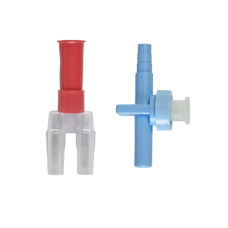 1+4 Inyección de cavidad Molde de plástico para la válvula de succión y adaptador fijo y flexible PA6 ABS PP Material
