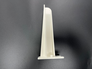 Fábrica de moldeo OEM de pie de bomba de plástico blanco moldeado por inyección de precisión