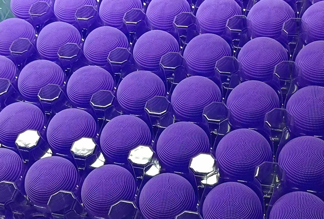 Piezas de silicio y de goma