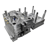 ISO9001 Certificado 2 + 2 cavidades Servicio de molde OEM PP blanco Puerta puntiaguda Acero para molde 2083 HRC48-52 Eje de tornillo de plástico o cubiertas de eje Molde 