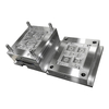 2+2 moldeado de acero pulido de la cubierta de la cara del lado 1.2083ESR HRC48-52 de la puerta del cuerno del material del ABS pequeño 