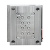Molde de plástico de inyección de conector recto de cavidad pulida con puerta submarina de acero PP S136 HRC48-52