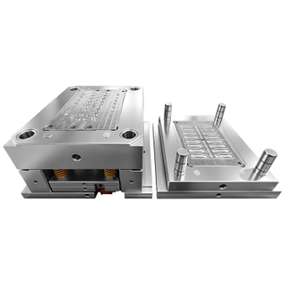 1*16 TPU90 puerta submarina S136 HRC48-52 espejo de acero EDM VDI20 acabado cubierta de válvula molde por inyección