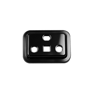 Molde personalizado certificado ISO9001, 2+2 cavidades, material de PC, panel de sensor de puerta grande, molde de inyección de plástico