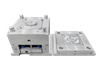 1*1 Cavidad PC Material Puerta grande Subpuerta Inyección HRC37-43 Acero VDI27 Acabado del molde Anillo sin borde Molde de plástico