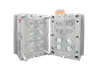 1*8 molde universal de la placa frontal del molde pulido de acero del material 2083ESR HRC48-52 del ABS de la cavidad