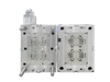 1*4 POM Hot Runner 4 puntos Puerta S7 HRC54-56 Molde Acero VDI24 Acabado del molde ISO9001 Molde de pieza industrial de plástico 