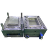 Molde plástico grande de la caja inferior del ABS de acero del molde del tratamiento superficial dual S136R HRC42~44