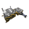 Molde de puerta lateral de bebedero grande, Material PC + ABS de 1x2 cavidades, corredor de molde de acero 738H HRC35-40, molde de manija de carcasa asistida por Gas