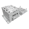 Molde de panel de interruptor de plástico de 1*4 cavidades Material de PC Corredor de molde de puerta de cuerno de bebedero grande 1.2083ESR HRC48-52 Herramientas de placa de cubierta de interruptor de alto brillo con cavidad de acero de molde