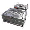 PS 1*24 cavidad del molde puerta submarina directa 1,2344 HRC46-48 acero VDI 24 # textura componentes plásticos compactos molde de fabricación