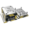 Molde de puerta submarina grande ABS de grado médico de 1x2 cavidades, acero 738H HRC35-40, VDI 24, acabado, carcasa láser, molde de inyección de plástico