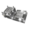 2+2 moldeado de acero pulido de la cubierta de la cara del lado 1.2083ESR HRC48-52 de la puerta del cuerno del material del ABS pequeño 
