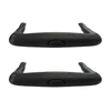 1*2 Cavity PP Grey Color 2-point Valve Gate Nozzle S136 mold steel Overmold Luggage Handle Custom Molding