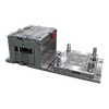 Puerta directa de PC de 2 + 1 + 1 cavidad con cavidad de corredor de bocina pulida a alto brillo 1,2083 HRC48-52 molde de panel de interruptor de plástico de acero