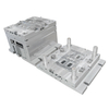 Molde de panel de interruptor de plástico de 1*4 cavidades Material de PC Corredor de molde de puerta de cuerno de bebedero grande 1.2083ESR HRC48-52 Herramientas de placa de cubierta de interruptor de alto brillo con cavidad de acero de molde
