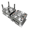 1*1 Cavidad de sobremolde PC y TPU Shore A 65 Bebedero grande 1.2344 HRC48-50 Molde Textura de acero VDI30 Molde de inyección de componentes plásticos industriales