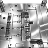1*4 PP Material S136 HRC48-52 molde de acero pulido cavidad submarino conector doblado con válvula moldeado personalizado