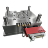 1*2 cavidad del molde PP y TPE 1,2344 HRC48-52 moldeo de acero delantero y trasero textura VDI24 acabado Platic componentes moldeado