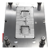 Puerta submarina de Material de PC de 1 + 1 cavidad, molde de HRC48-52 ISO9001 1,2083ESR, molde trasero de acero, texturizado, molde de componentes de Panel de plástico