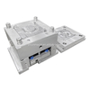 1*1 Cavidad PC Material Puerta grande Subpuerta Inyección HRC37-43 Acero VDI27 Acabado del molde Anillo sin borde Molde de plástico