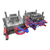 Direct Mold Factory 1*2 PP Hot Runner H13 HRC48-52 Molde de acero VDI27 Acabado del molde Molde de inyección de cesta de plástico 