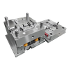 ABS+UV 1*1 Cavidad Puerta submarina de corredor grande 738H HRC35-40 Diapositiva de molde pulido de acero VDI 30 Empresas de moldeo con textura de superficie Conector en polvo Moldeo por inyección de plástico
