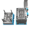 1*2 cavidades Material de PC lente puntual Shell Pin-point Sprue Runner 2344 HRC48-52 molde núcleo de acero y cavidad pulido molde de carcasa de lente