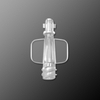 PA12 1*4 Puerta lateral directa 1.2083ESR HRC48-52 Molde deslizante de acero SPI-A3 y VDI-18 parcial Conector médico Moldeo médico
