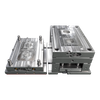 1*2 cavidad PE 1.2083ESR HRC48-52 molde de plástico de acero paso directo de puerta ISO9001 moldeado de piezas de plástico para el hogar