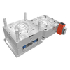 1*1 PP and TPU Material Hot Runner LKM808E Mold Steel 738H Steel Polished Cavity Plastic Soft Toy over Mold 