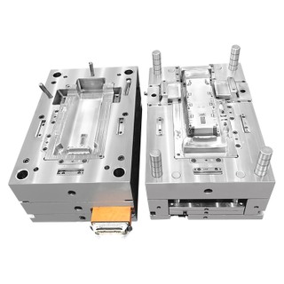1*1 Cavity PC+ABS Material LKM2316H HRC30-36 Steel SPI A2 Finish Rear Shell Components Injection Mold