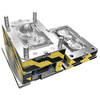 1+1 cuerno de bebedero grande material del ABS de la cavidad 738H HRC35-40 moldeo por inyección de la base del cargador del final del molde del acero VDI 24 