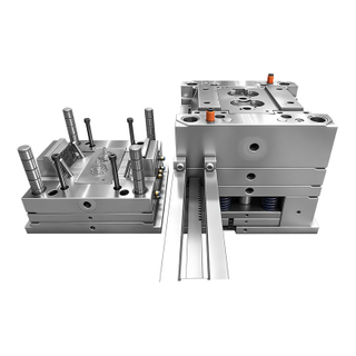1*2 ABS + Material de protección UV, molde de bebedero grande, molde de 2344 HRC48-52, pulido de acero, molde de carcasa de plástico con núcleo y cavidad