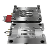 1*2 cavidad del molde PP y TPE 1,2344 HRC48-52 moldeo de acero delantero y trasero textura VDI24 acabado Platic componentes moldeado