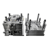 ISO9001 Certificado 2 + 2 cavidades Servicio de molde OEM PP blanco Puerta puntiaguda Acero para molde 2083 HRC48-52 Eje de tornillo de plástico o cubiertas de eje Molde 