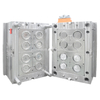 1*8 molde universal de la placa frontal del molde pulido de acero del material 2083ESR HRC48-52 del ABS de la cavidad